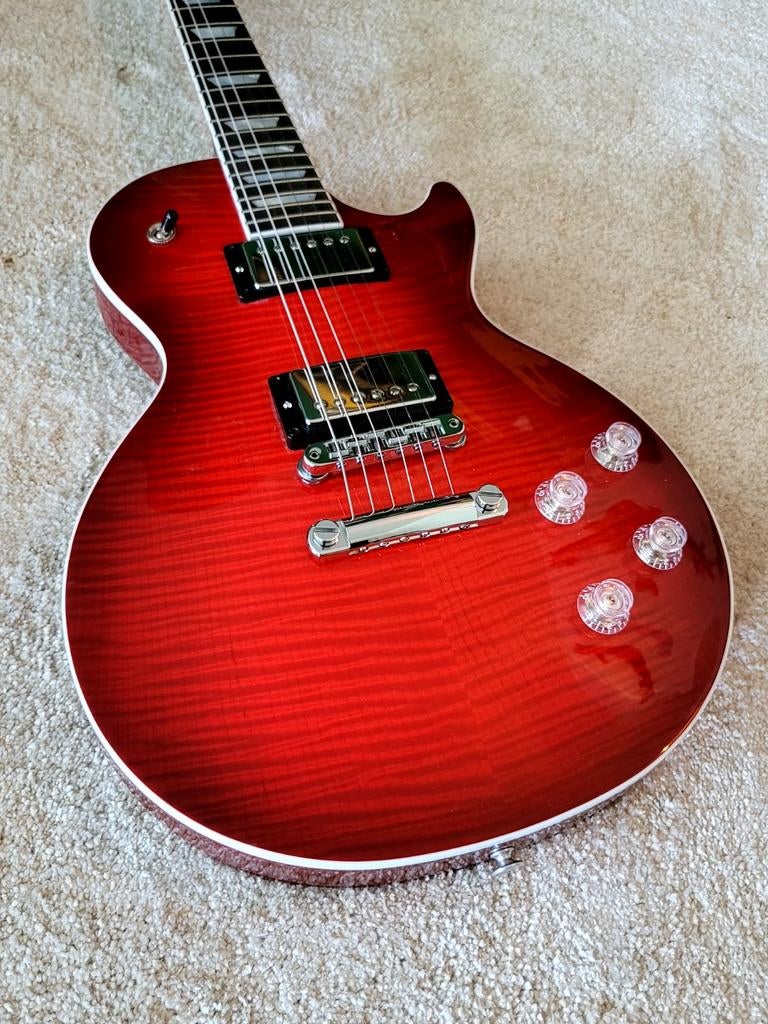 Gibson Les Paul Standard Modern Figured Cherry Burst, Musique & Instruments, Instruments à corde | Guitares | Électriques, Comme neuf