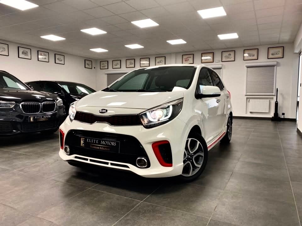 Kia Picanto 1.0i / GT Line / Faible Km / Cuir / Full Options, Autos, Kia, Cuir, Achat, Euro 6, Entreprise