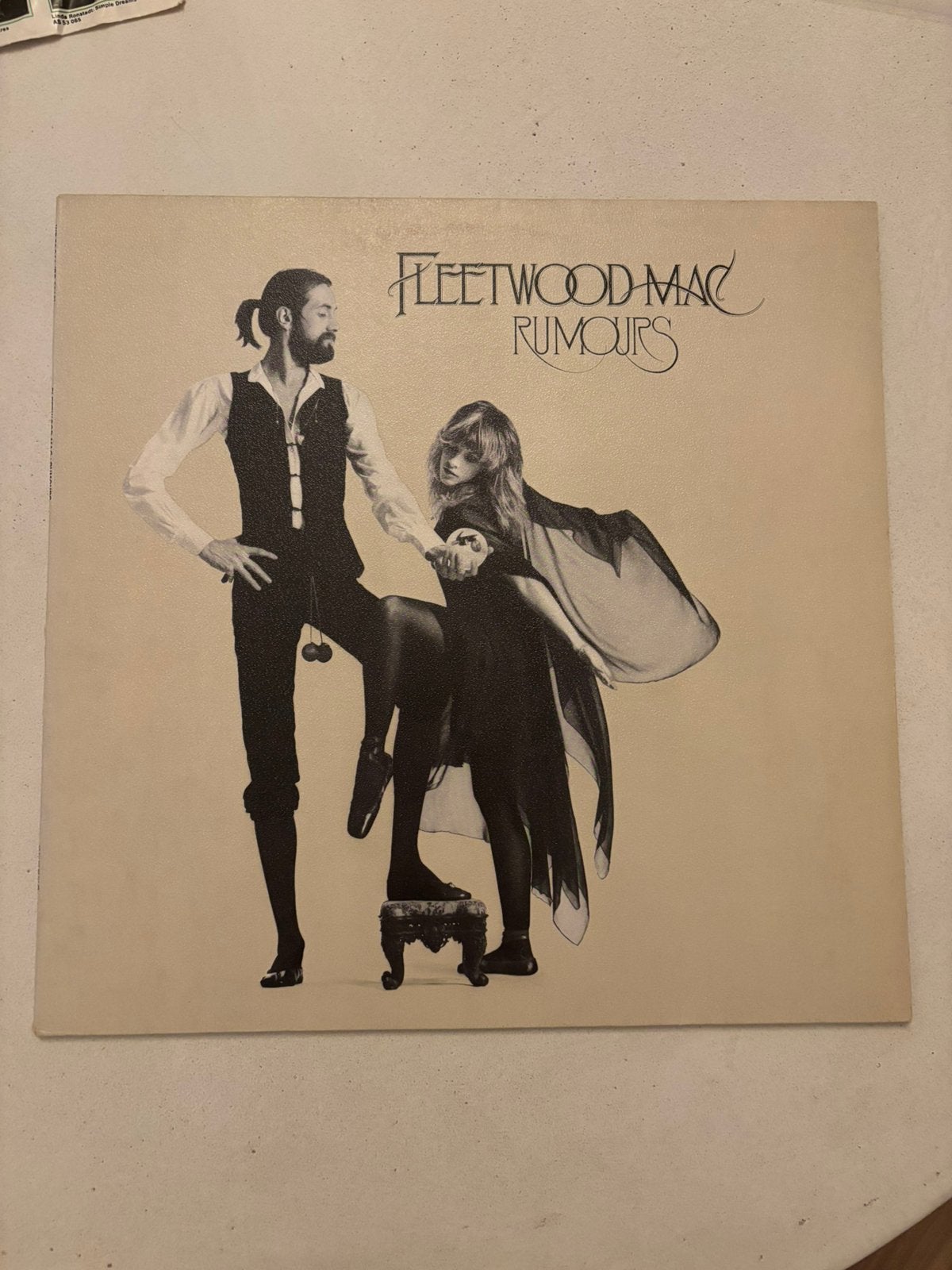 Lp fleetwood mac - rumours textured hoes near mint vinyl, Enlèvement ou Envoi, Comme neuf, LP