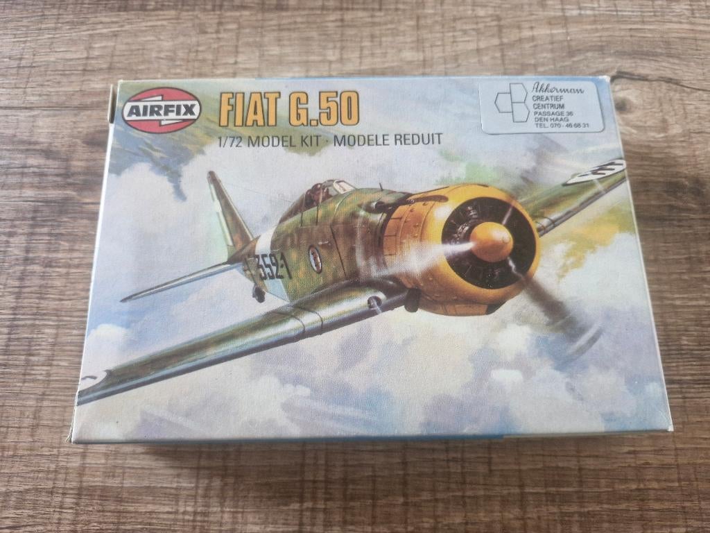 Airfix 1/72 Fiat G.50, Hobby en Vrije tijd, Overige merken, 1:72 tot 1:144, Ophalen of Verzenden, Zo goed als nieuw