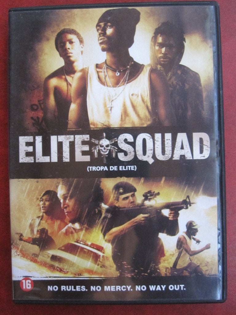 Elite Squad (2007), Cd's en Dvd's, Dvd's | Thrillers en Misdaad, Zo goed als nieuw, Maffia en Misdaad, Vanaf 16 jaar, Portugees