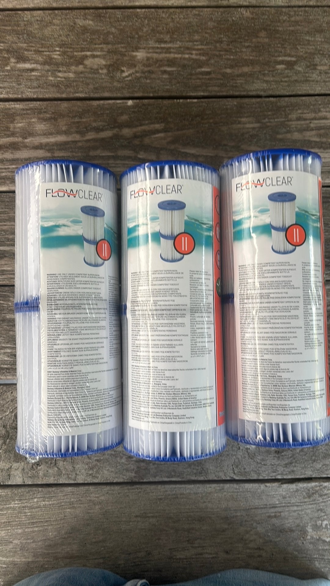 Bestway type II filters, Ophalen, Zo goed als nieuw