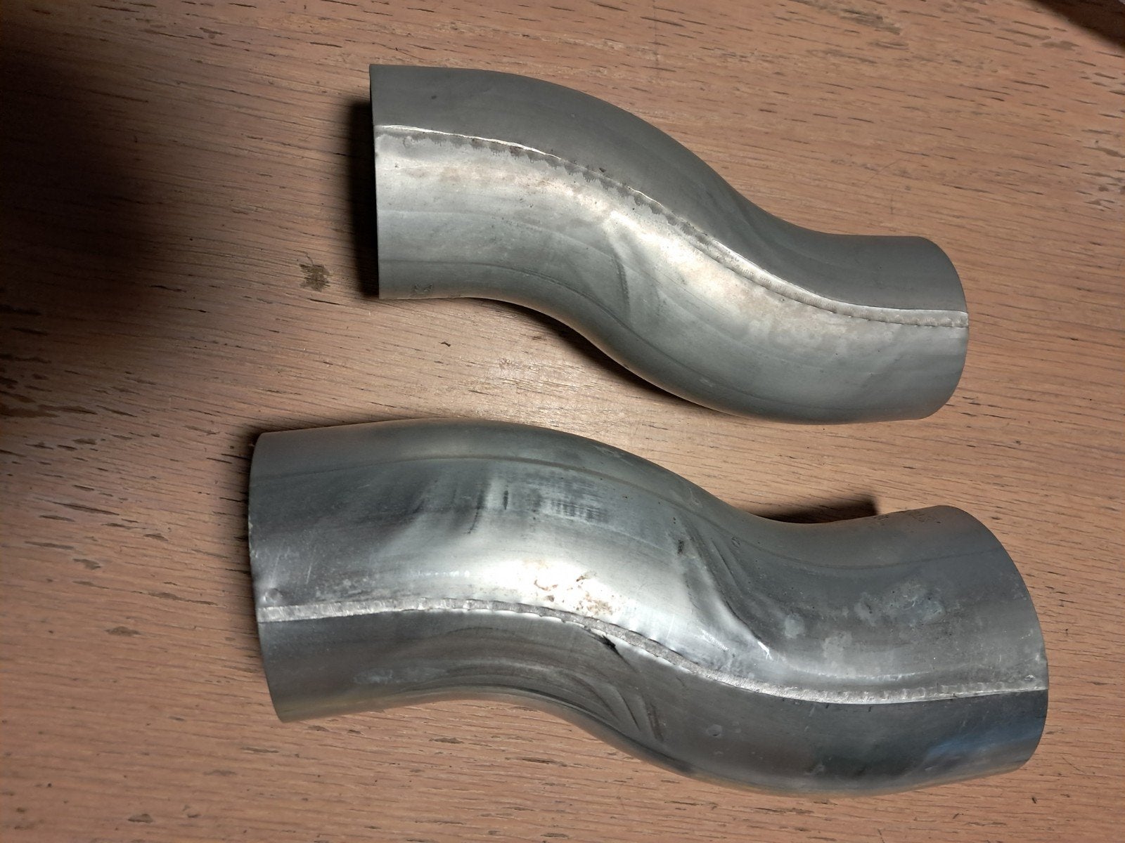 Kniestuk zink , diameter 80 en 100 , meerdere beschikbaar, Doe-het-zelf en Bouw, Ophalen, Zink