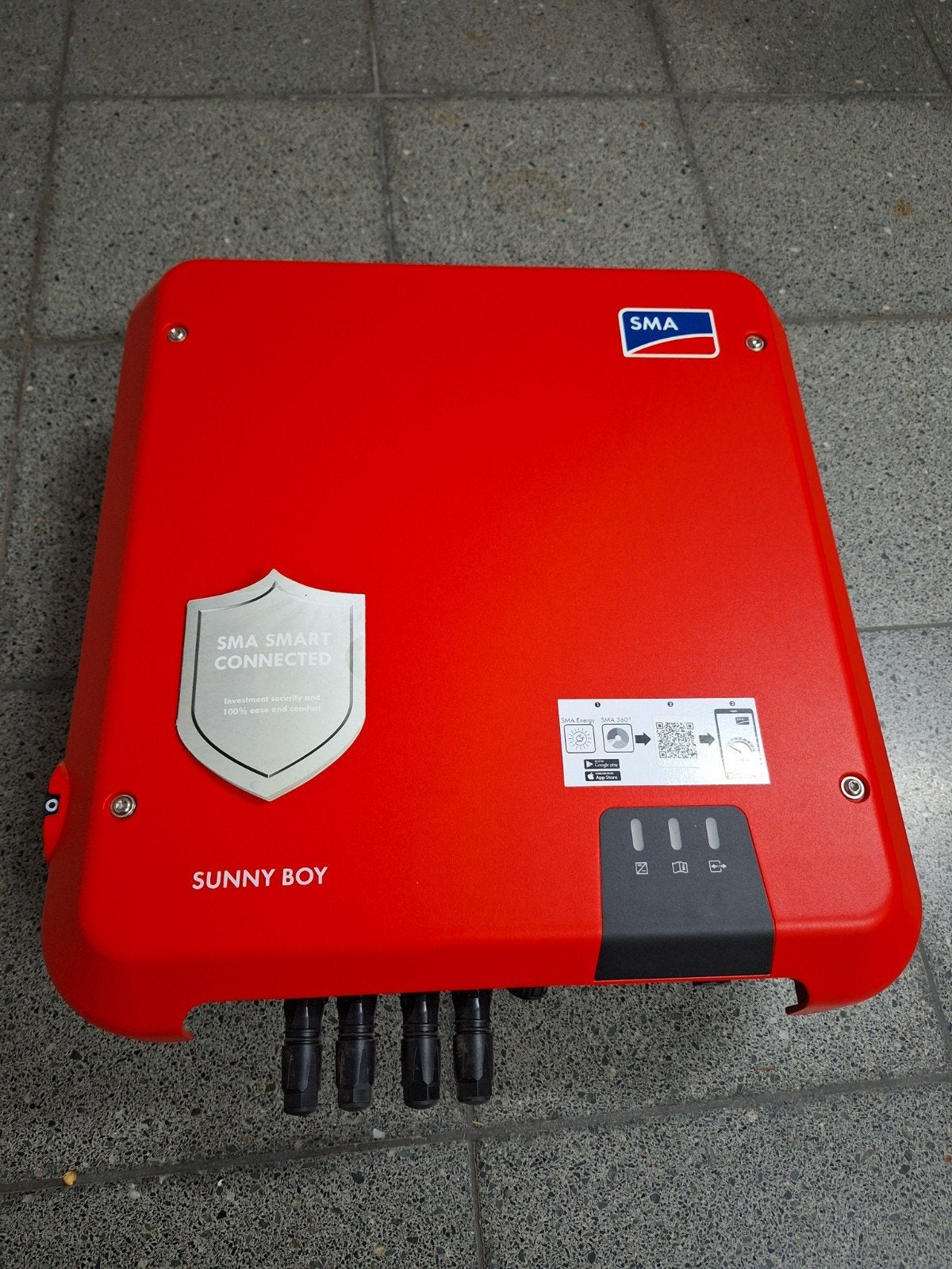 SMA omvormer Sunny Boy, Ophalen