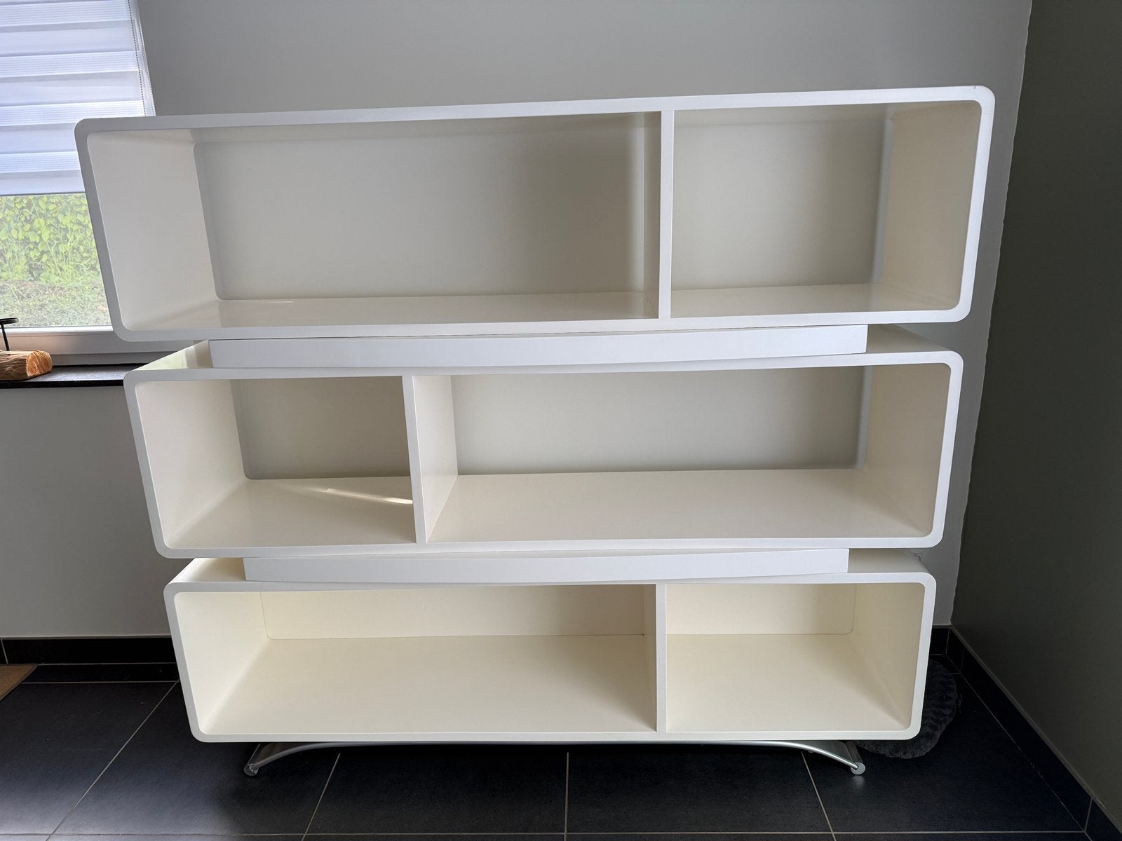 Bibliotheque contemporaine, Maison & Meubles, Armoires | Armoires murales, Enlèvement ou Envoi, Utilisé