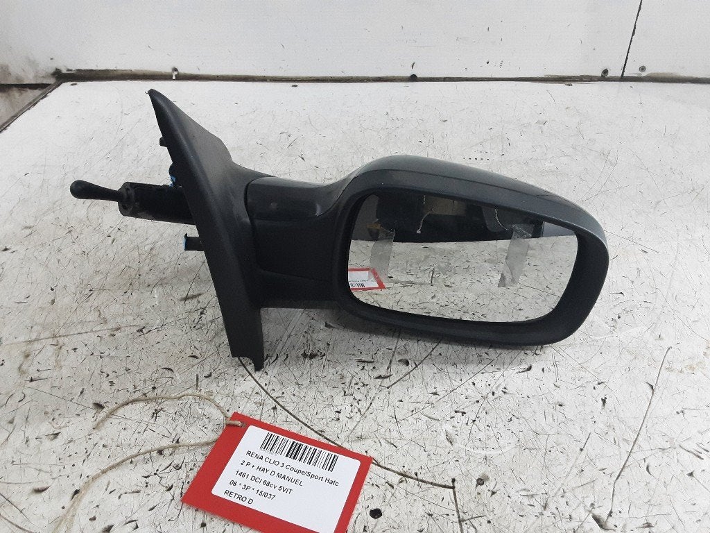 RETROVISEUR EXTERIEUR DROIT Renault Clio III (BR / CR), Renault, Mevr. I. Hauben, Utilisé, Rue de l'Espoir 34 34
4030  GRIVEGNÉE, BE