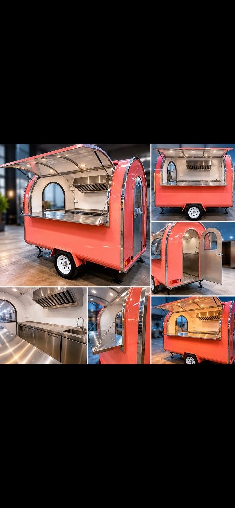 Trailer voor foodtrucks, Ophalen, Nieuw