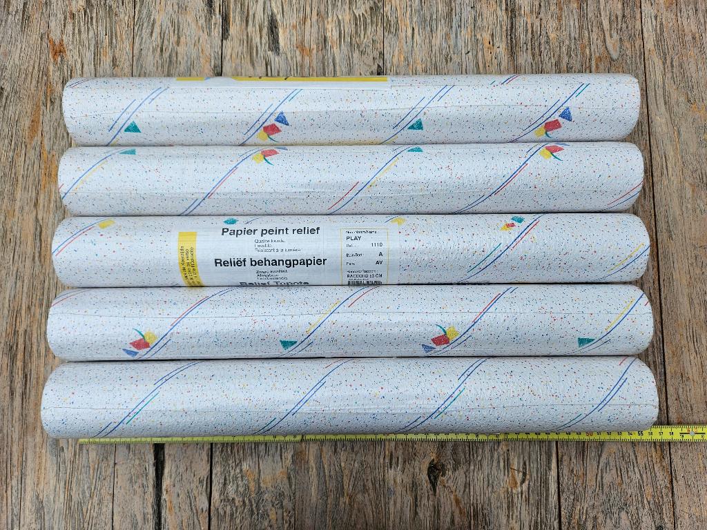 Behangpapier merk Heytens, Ophalen, Blauw