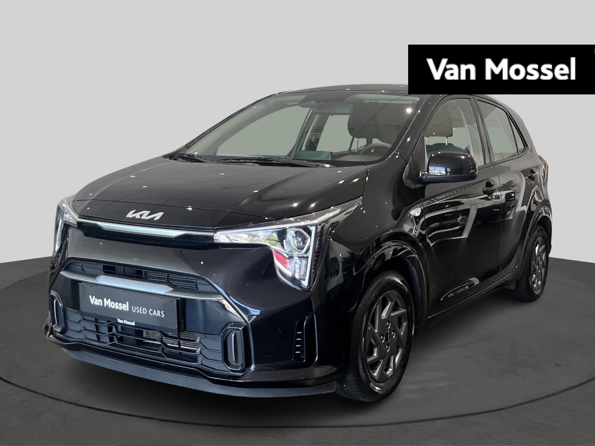 Kia Picanto 1.0 GDI ISG 63 MT Pulse, Auto's, Kia, Voorwielaandrijving, Stof, Gebruikt, Zwart