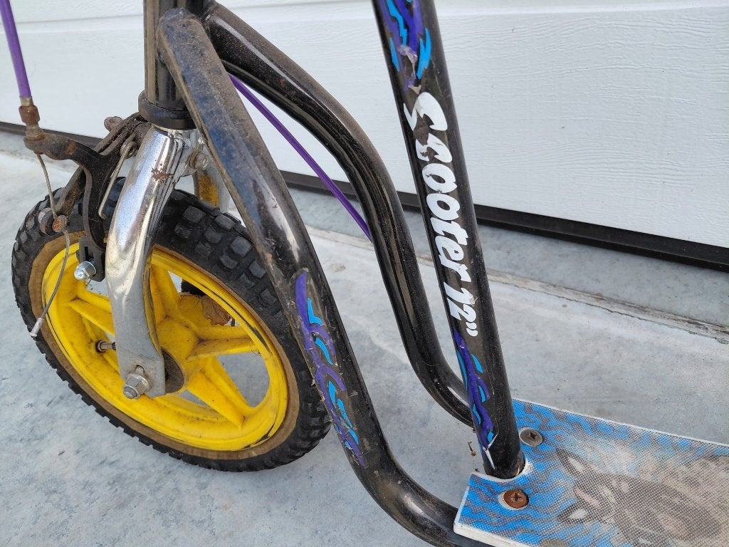 Step, Fietsen en Brommers, Ophalen, Gebruikt, Gewone step, Space scooter