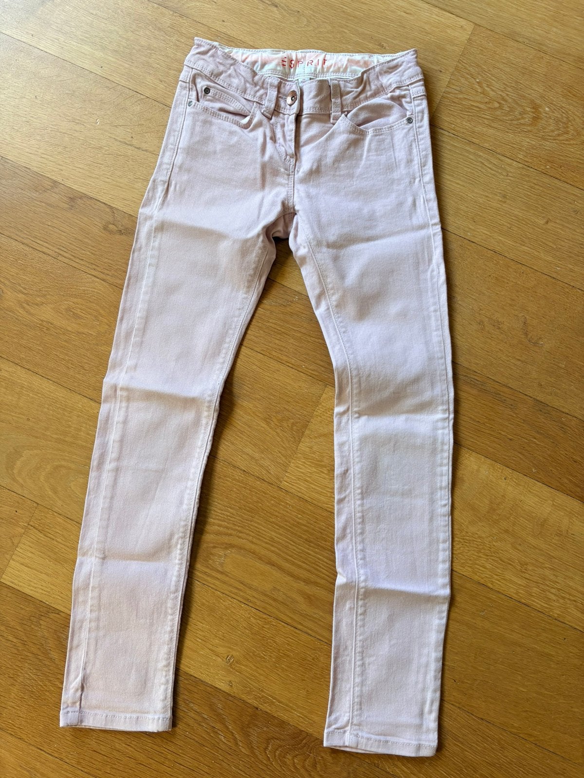 Lichtroze jeans Esprit, maat 146, Kinderen en Baby's, Ophalen of Verzenden, Zo goed als nieuw, Jongen of Meisje, Broek