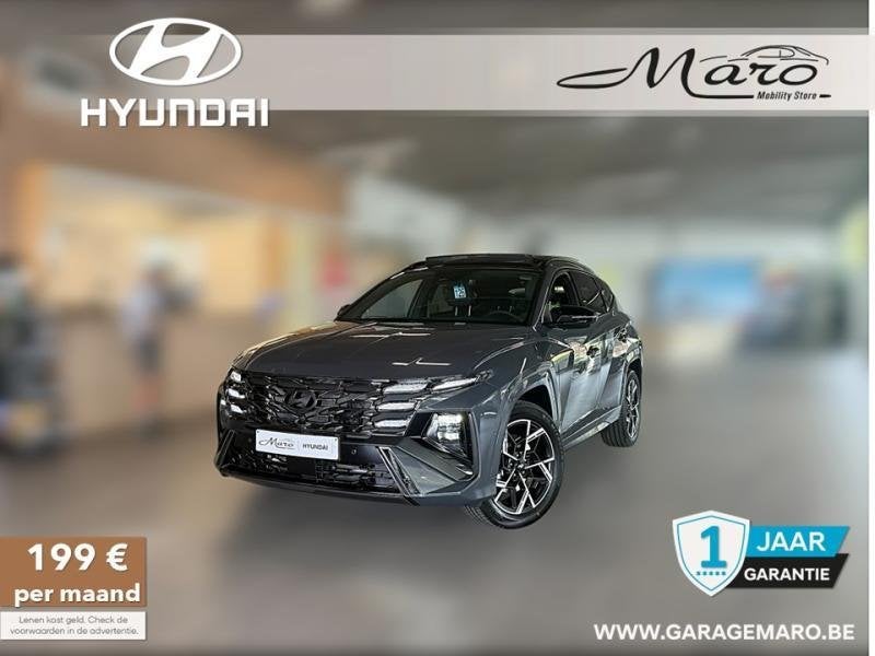 Hyundai Tucson 1.6T-GDi HYBRIDE Shine N-Line Sens.  | FULL O, Autos, Argent ou Gris, Achat, Entreprise, Autres carburants