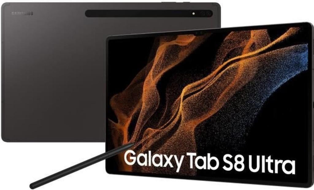 Samsung Galaxy Tab S8 Ultra 128GB Wifi +5G (SM-X906B), Computers en Software, Android Tablets, S8 Ultra, Samsung galaxy tablet