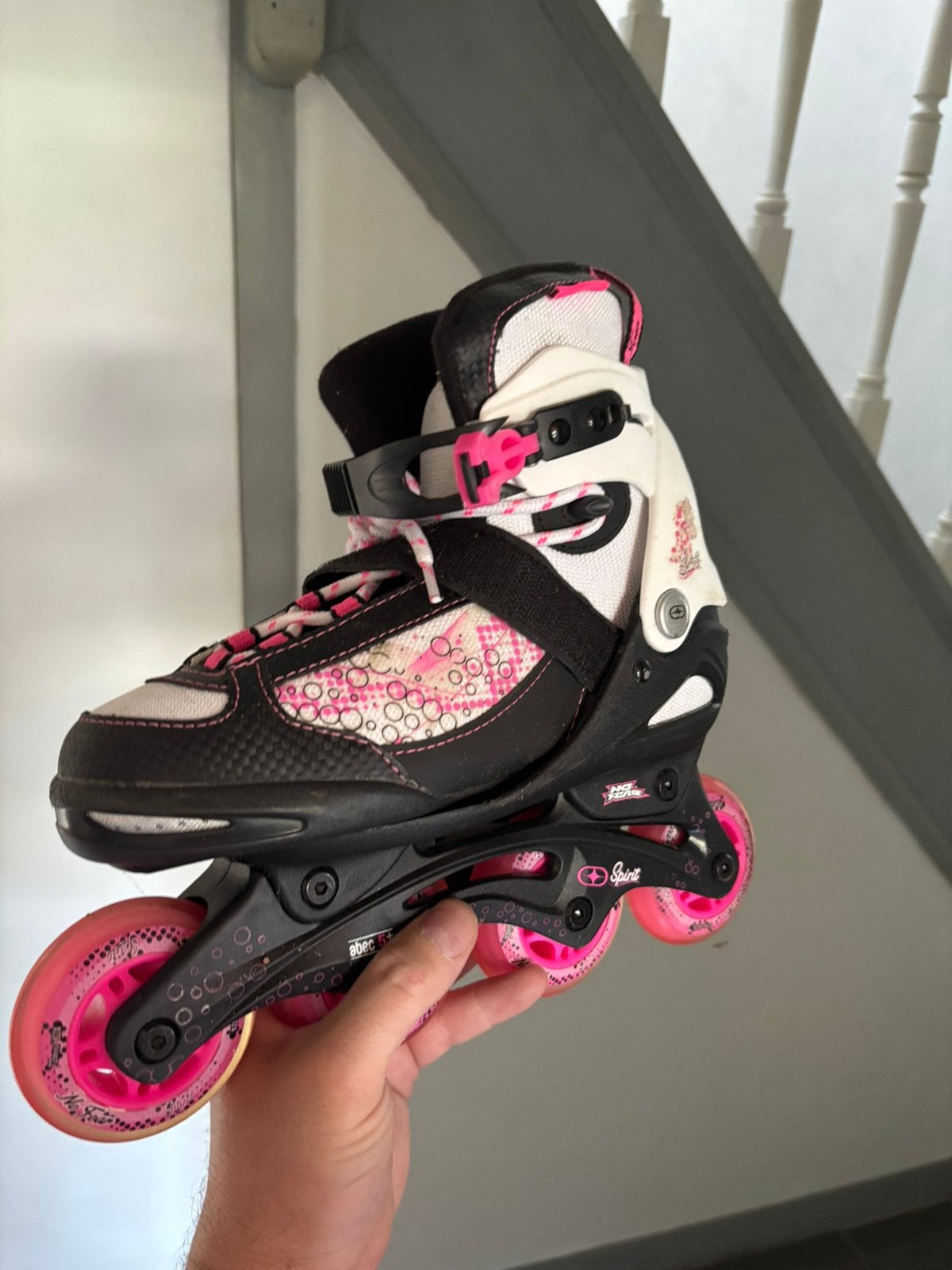 Roller enfant avec kit de protection, Autres marques, Rollers 4 roues en ligne, Enlèvement ou Envoi, Utilisé