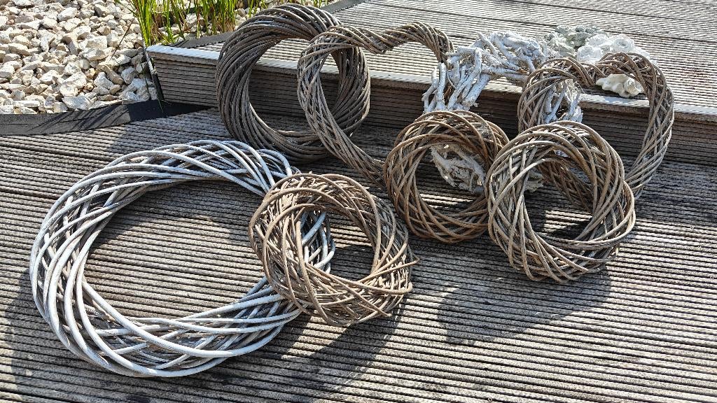 Decoratieve kransen, Ophalen, Zo goed als nieuw