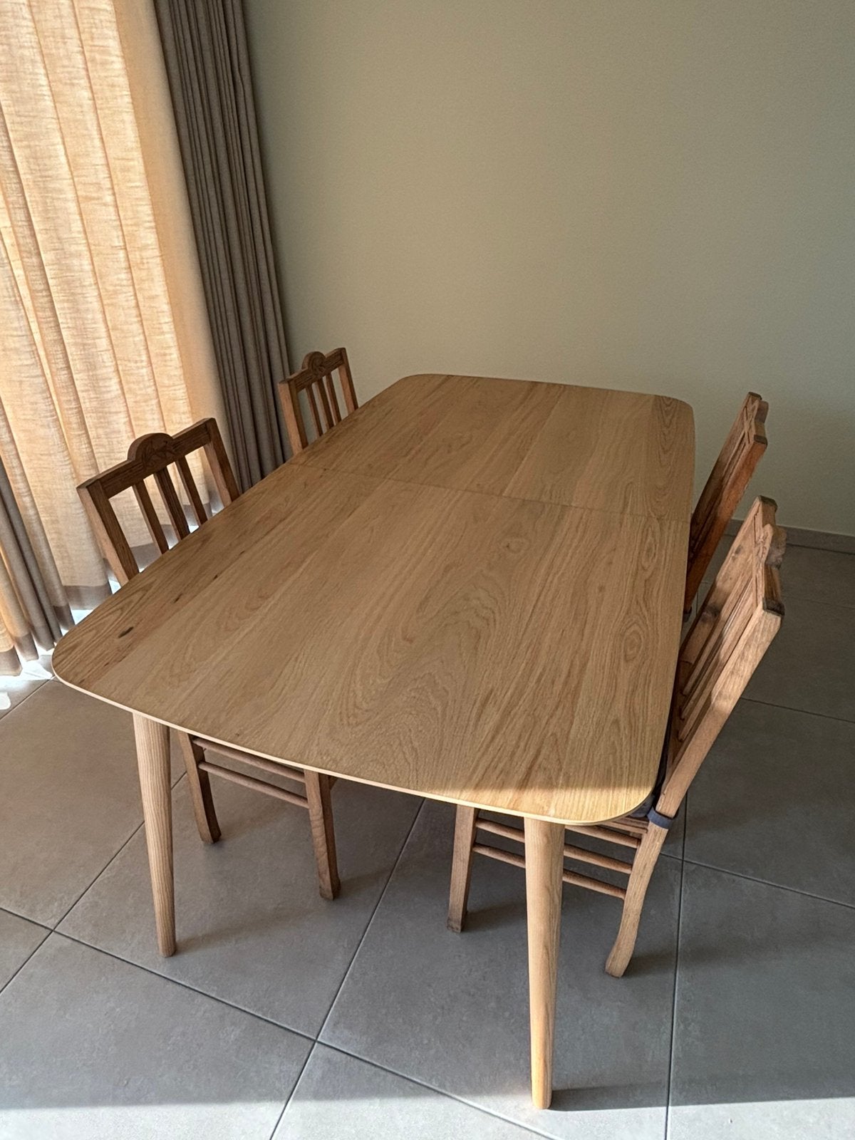 Tafel uitschuifbaar Maisons Du Monde - Exclusief stoelen, Ophalen, Zo goed als nieuw