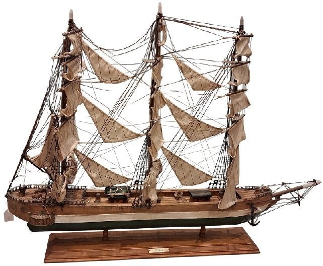 modelbouw Clipper ship Rainbow 1845., Hobby en Vrije tijd, Ophalen, Gebruikt, B, B