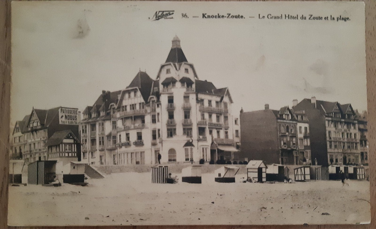 Grand hôtel KNOCKE ZOUTE DIGUE ZEEDIJK, Enlèvement ou Envoi