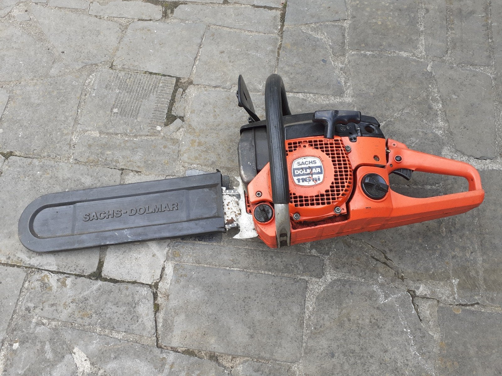 Sachs Dolmar 116 si benzine kettingzaag, Doe-het-zelf en Bouw, Ophalen, Gebruikt, Kettingzaag