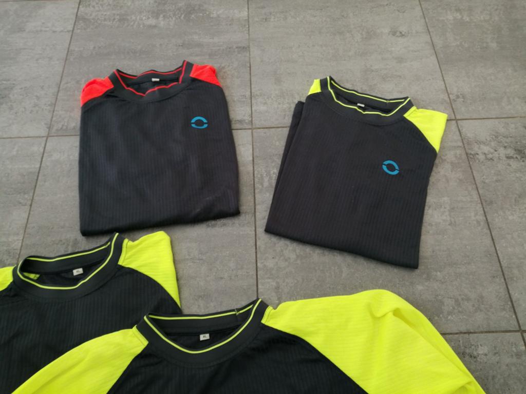 4 t shirts Sioen Xl manches longues thermolactil bien chaud, Enlèvement ou Envoi