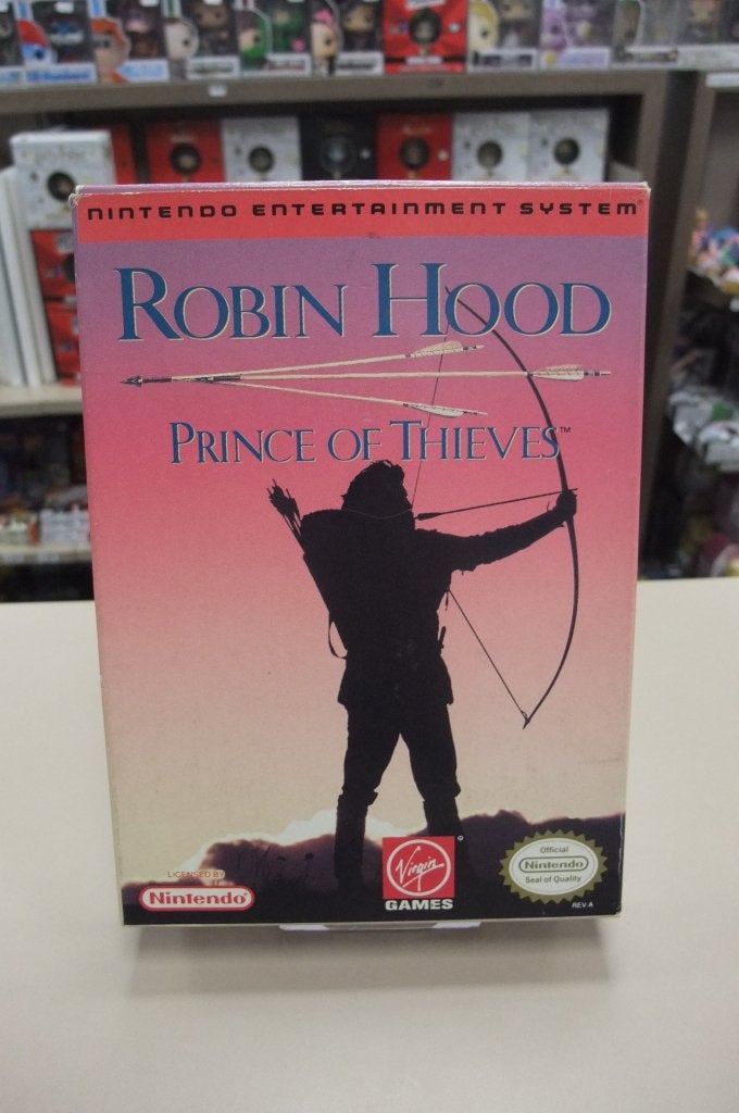 Robin Hood: Prince of thieves cib nes usa, Gebruikt, 1 speler, Ophalen of Verzenden, Nvt