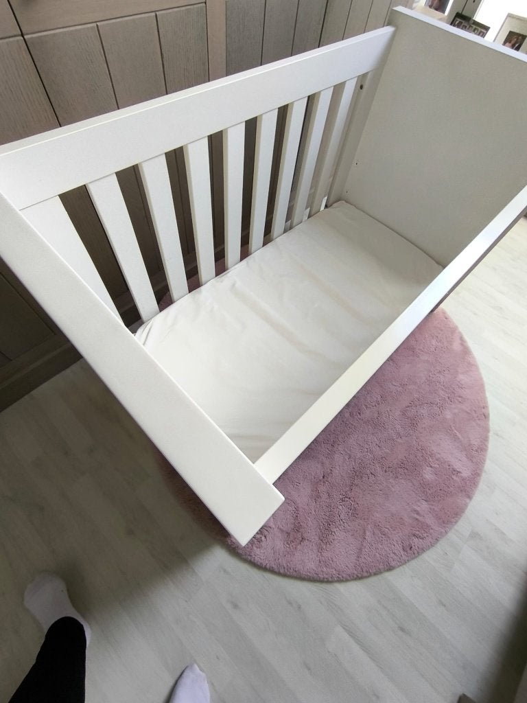 Lit bébé, Moins de 70 cm, Comme neuf, Sommier à lattes, Enlèvement