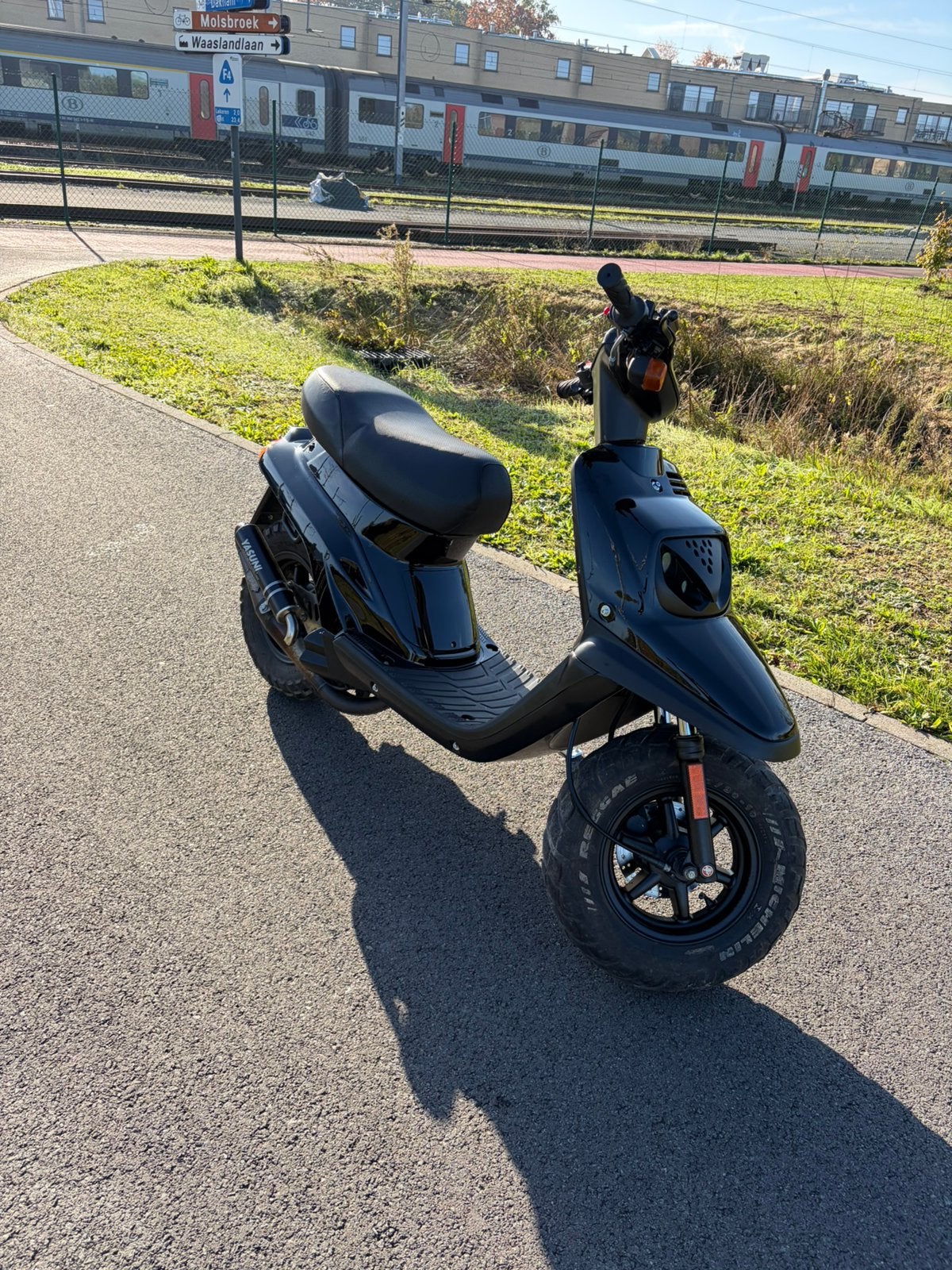 Mbk booster A klasse te koop, Fietsen en Brommers, Ophalen of Verzenden, Zo goed als nieuw, Benzine