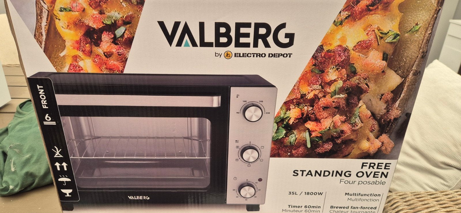 vrijstaande oven, Ophalen, Overige merken, Oven, Hete lucht