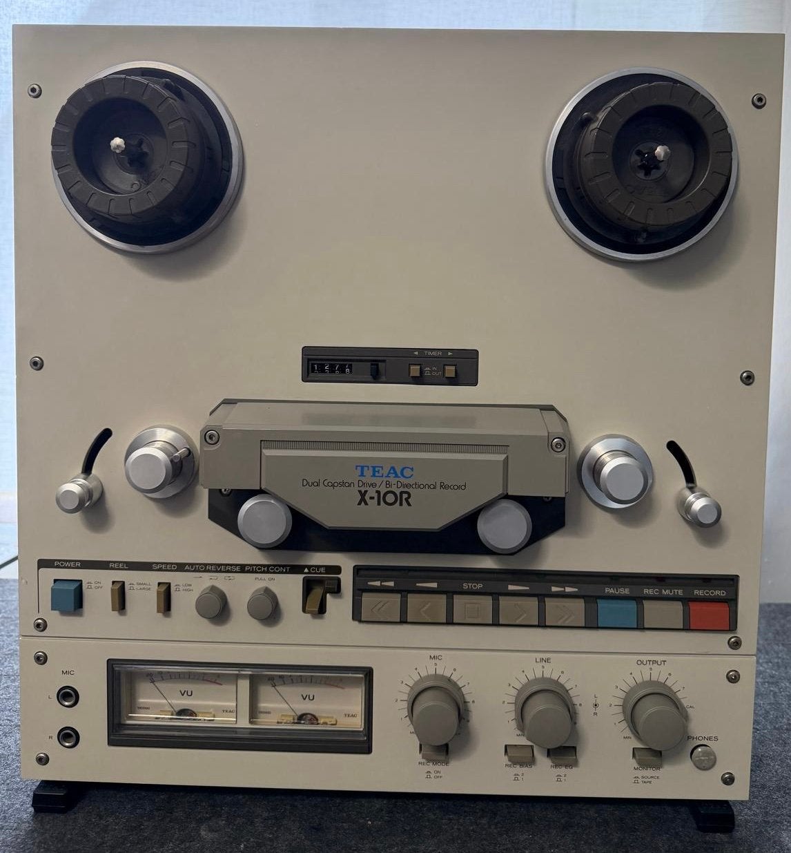 Magnétophone TEAC X-10R, Ophalen, Bandrecorder