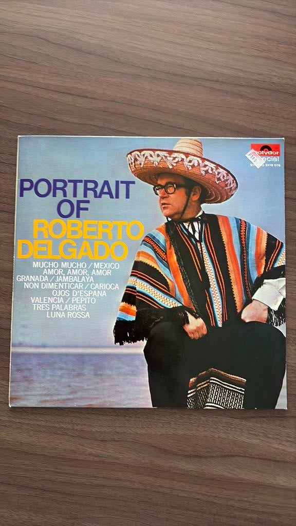 Roberto Delgado –Portret van Roberto Delgado, Ophalen, Gebruikt