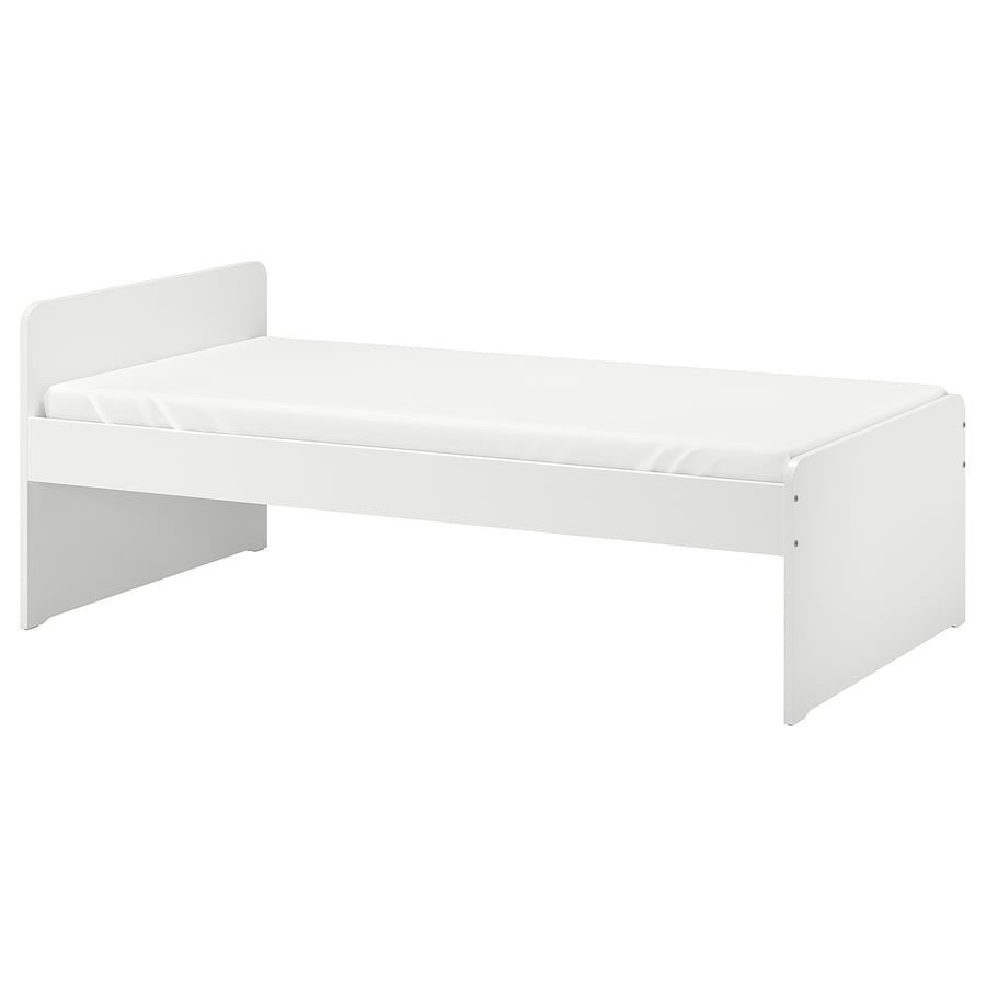 Lit 1 personnes, Enlèvement, Utilisé, Matelas