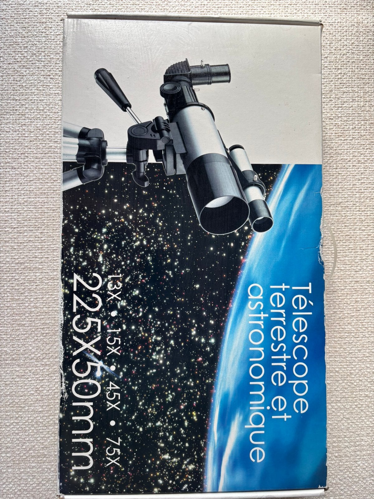 Télescope terrestre & astronomique 225x - 50mm, TV, Hi-fi & Vidéo, Matériel d'optique | Télescopes, Enlèvement, Comme neuf