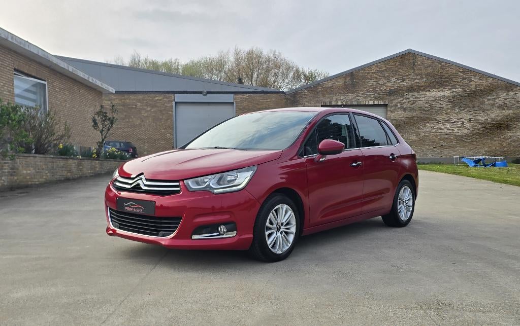 Citroën C4 1.2i Ess. Aut. ** Keyless - LED - Cuir ** GAR 12M, Achat, Euro 6, Entreprise, Garantie prolongée