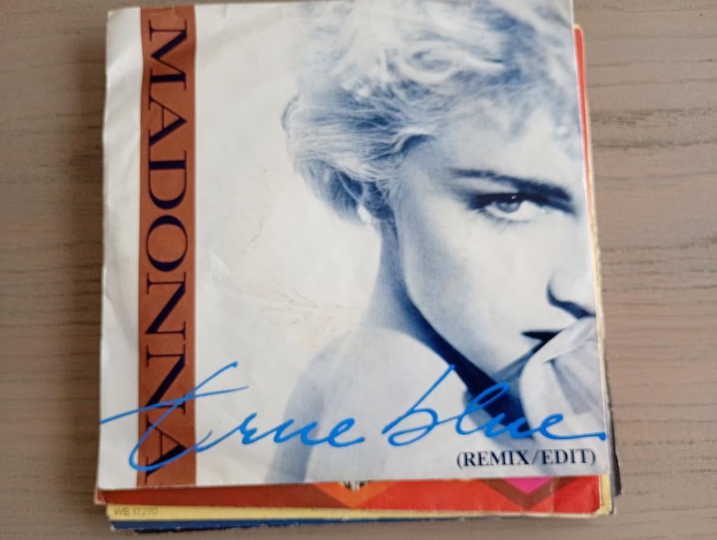 Madonna - True blue, Cd's en Dvd's, Vinyl Singles, Gebruikt, 7 inch, Ophalen of Verzenden, Pop