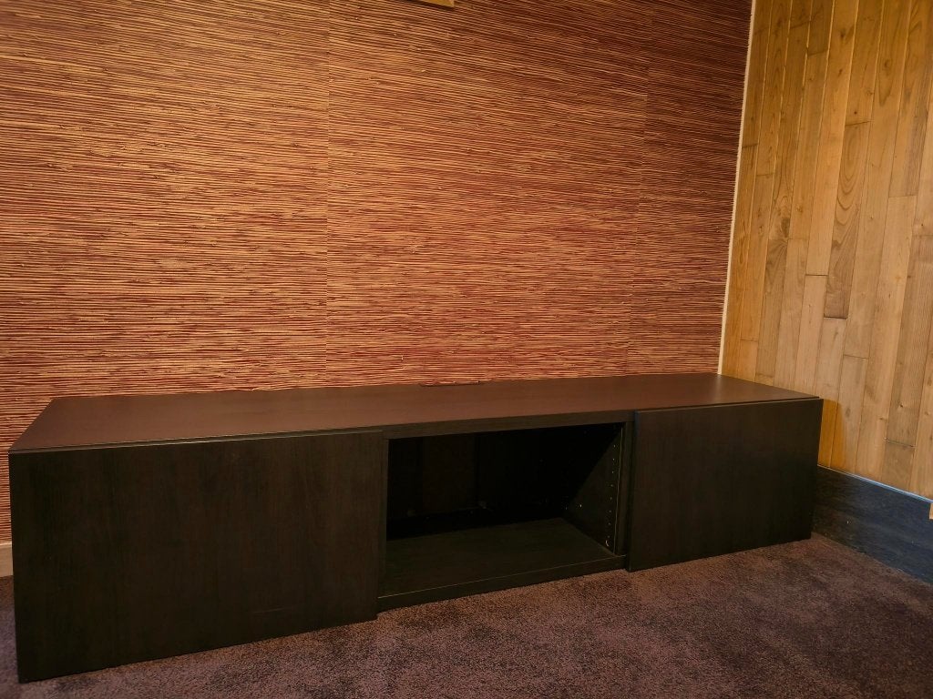 Meuble TV IKEA Besta noir, 25 à 50 cm, Moins de 100 cm, 150 à 200 cm, Comme neuf