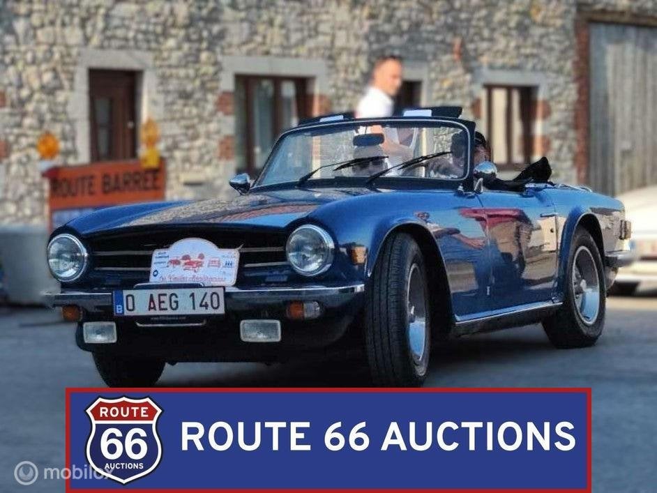 Triumph TR6 | 1976 | Route 66 Auctions, Achat, Entreprise, Boîte manuelle, Triumph