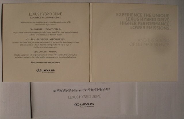 Lexus Hybrides 2007 Brochure Catalogue Prospekt, Verzenden, Lexus, Toyota, Zo goed als nieuw