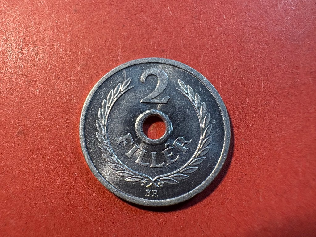 Hongarije - 2 filler 1971 (#233#), Postzegels en Munten, Ophalen of Verzenden, Hongarije, Losse munt