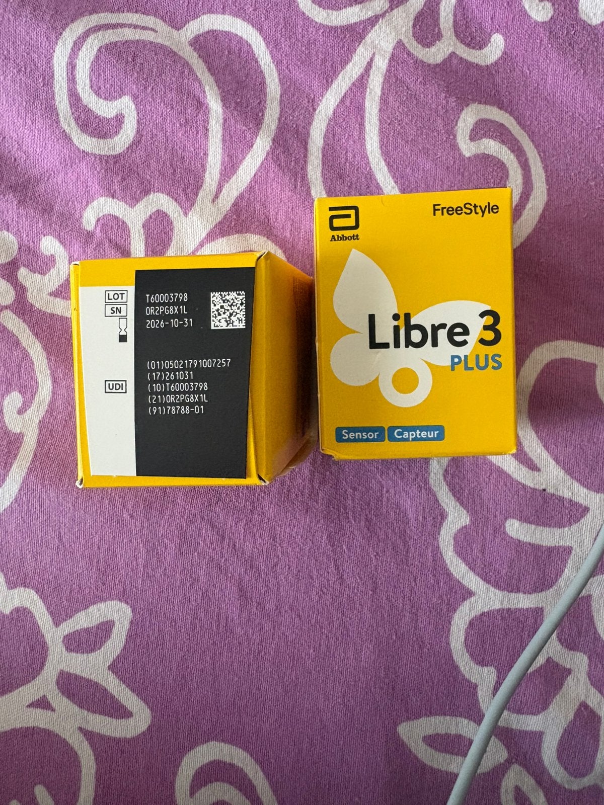 Libre 3plus, Diversen, Ophalen