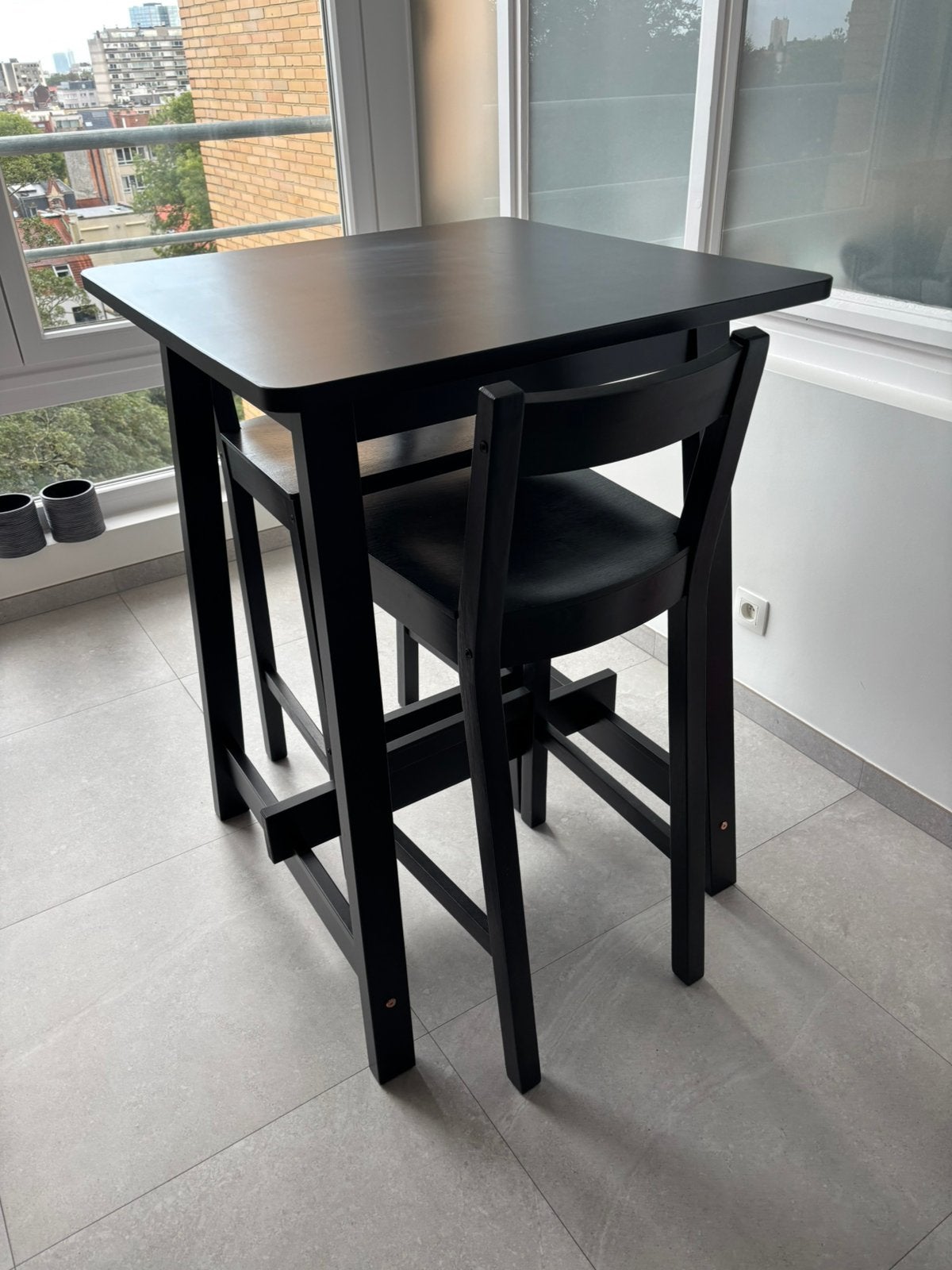 Table de cuisine haute IKEA NORRÅKER, Maison & Meubles, Enlèvement, Comme neuf