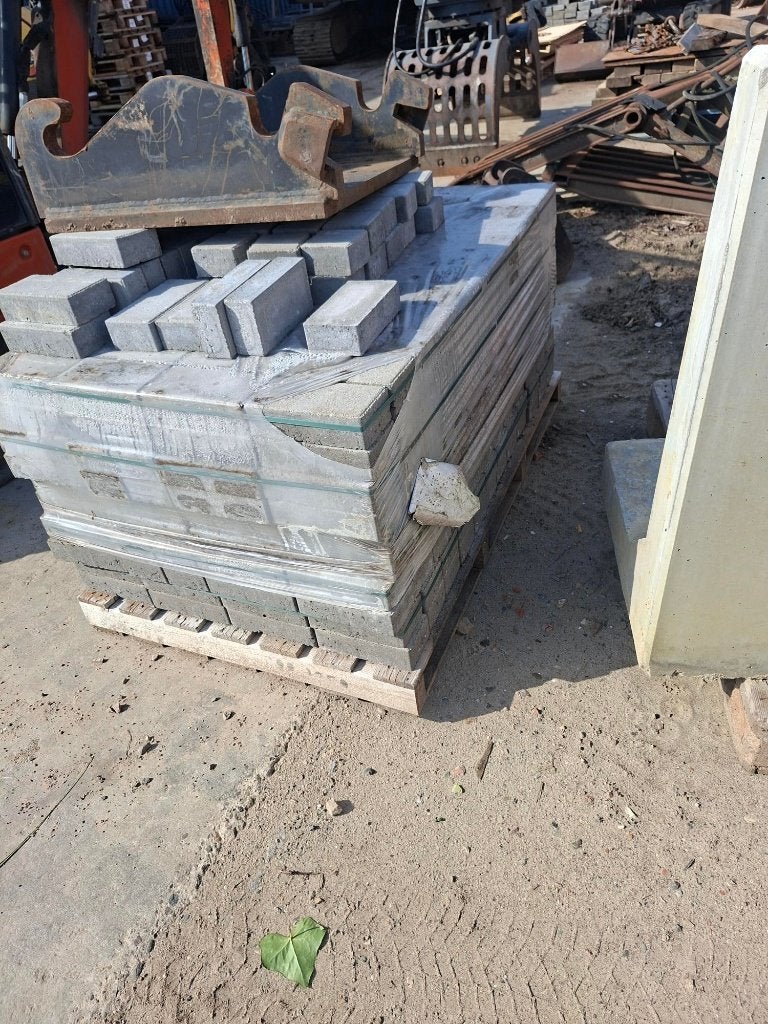 klinkers grijs, Tuin en Terras, Ophalen, Klinkers, Nieuw, 10 m² of meer