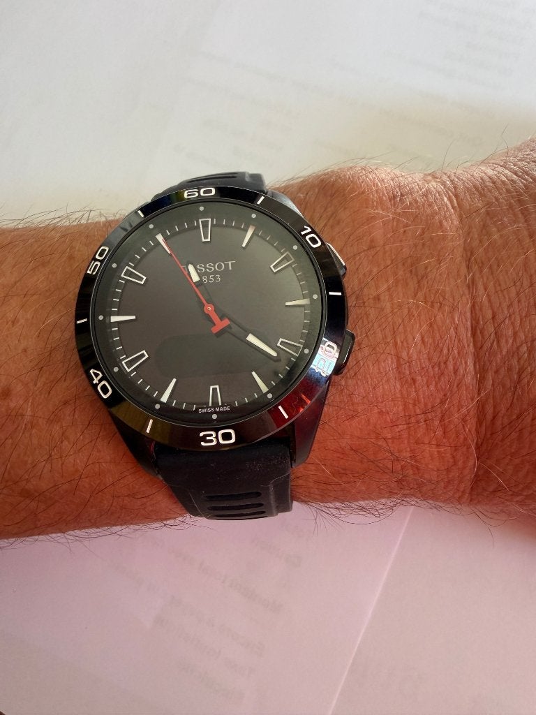 Montre Tissot T Touch Connect Sport Solar, Montre-bracelet, Autres marques, Enlèvement ou Envoi, Comme neuf