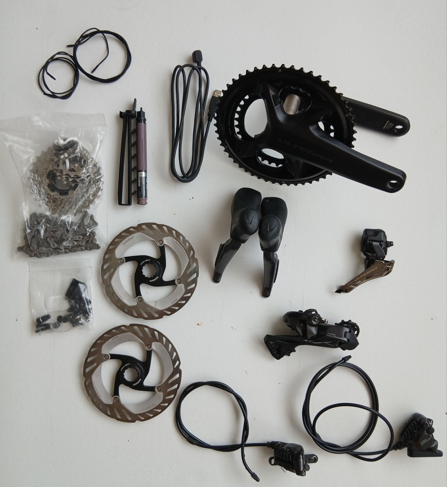 Shimano Ultegra R8170 di2 groepset, Fietsen en Brommers, Ophalen of Verzenden