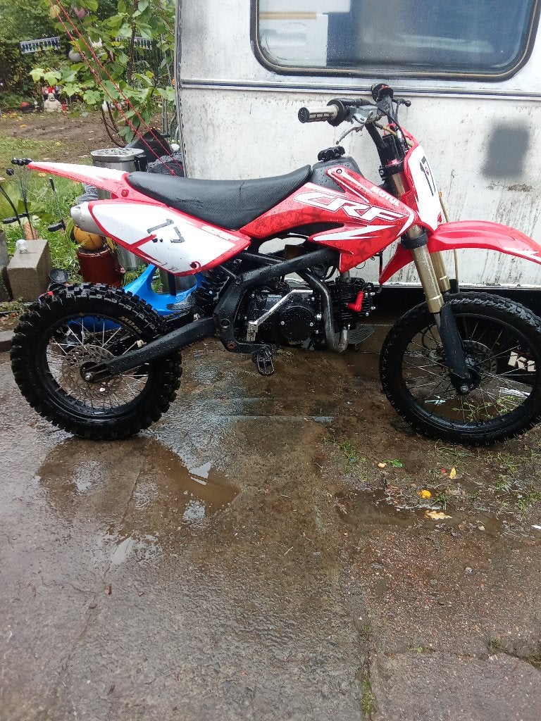 125cc 4takt grote pitbike, Gebruikt, 125 cc, Pitbike, Schijfrem