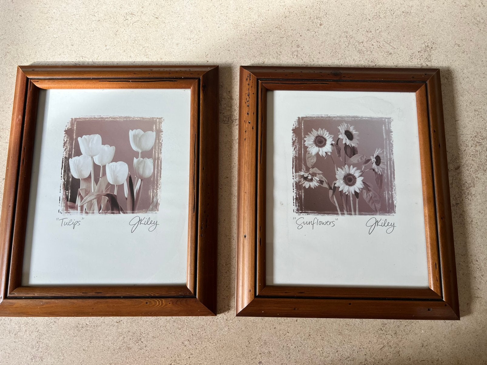 2 kaders JKiley, Ophalen, Zo goed als nieuw, Print