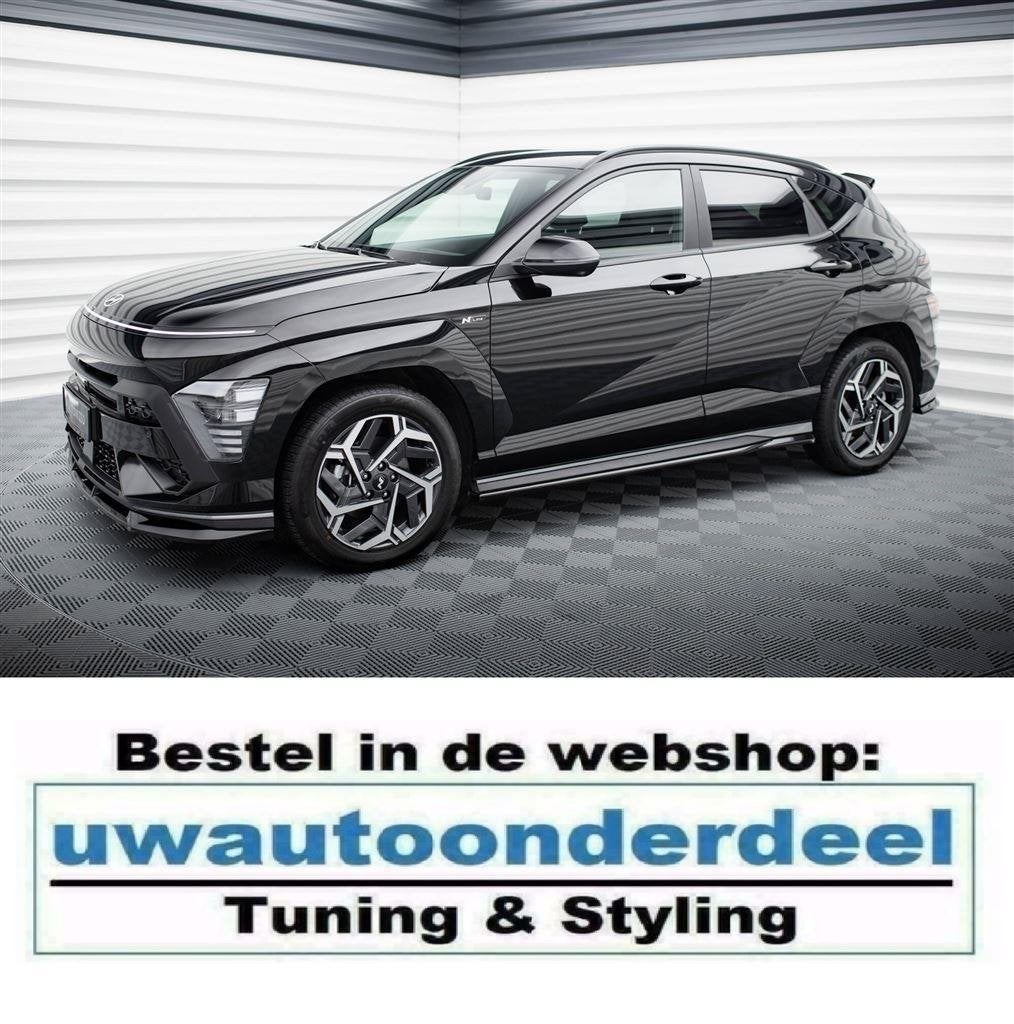 Maxton Design Spoiler Splitter Lip Hyundai Kona N Line MK2, Verzenden