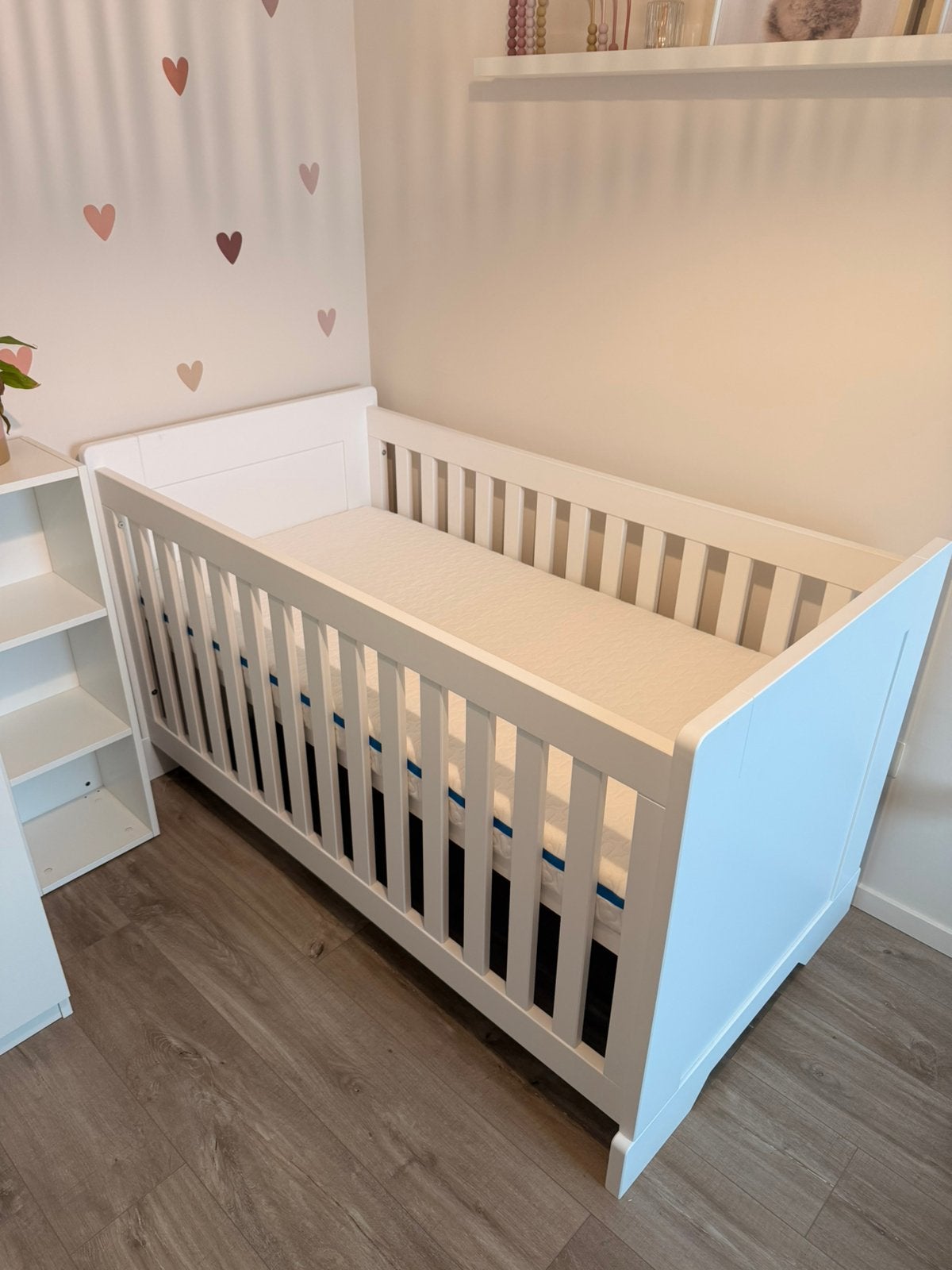 Bopita Narbonne meegroeibed + aerosleep matras 70x140, Kinderen en Baby's, Kinderkamer | Complete kinderkamers, Ophalen, Gebruikt
