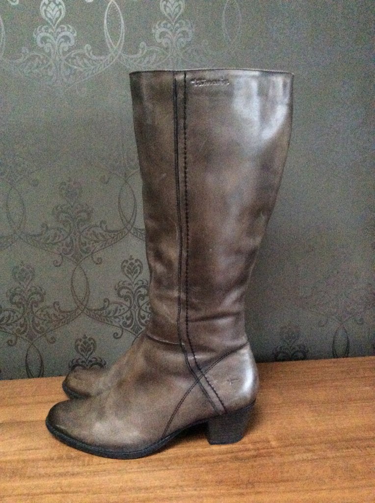 Bottes larges Tamaris 39, Tamaris, Enlèvement ou Envoi, Comme neuf, Brun