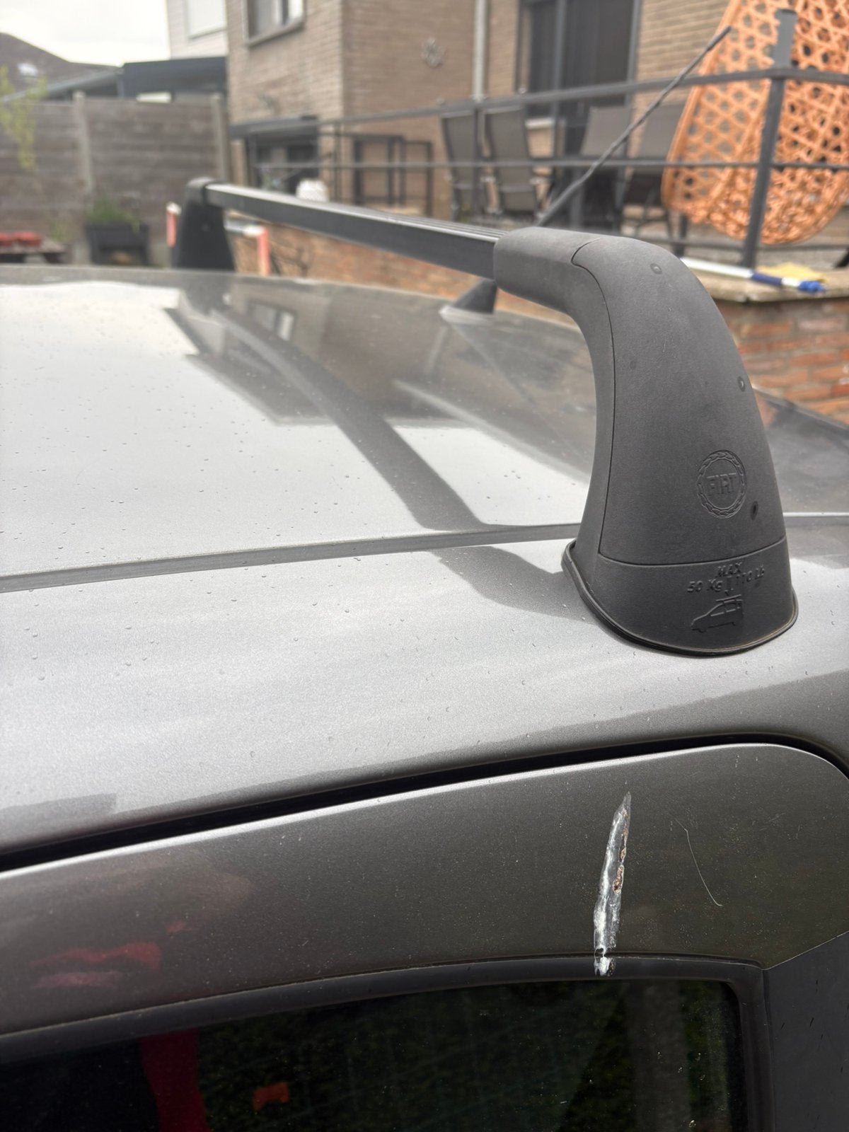 Barre de toit Fiat panda 2 en bonne état 50€, Enlèvement ou Envoi, Comme neuf