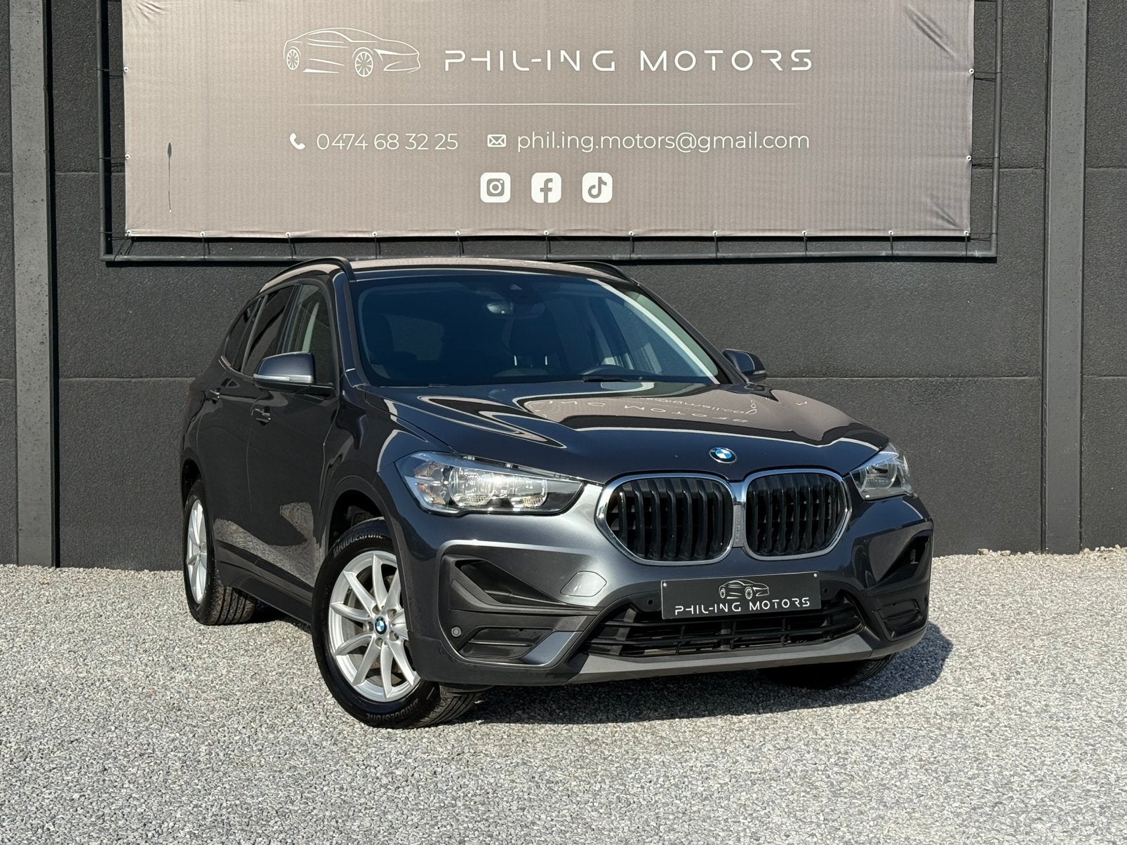 BMW X1 1.5i sDrive18, Autos, BMW, Argent ou Gris, Achat, Euro 6, Entreprise